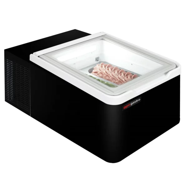 Stolní vitrína na zmrzlinu - 460mm - pro 2x 5L nádoby na zmrzlinu