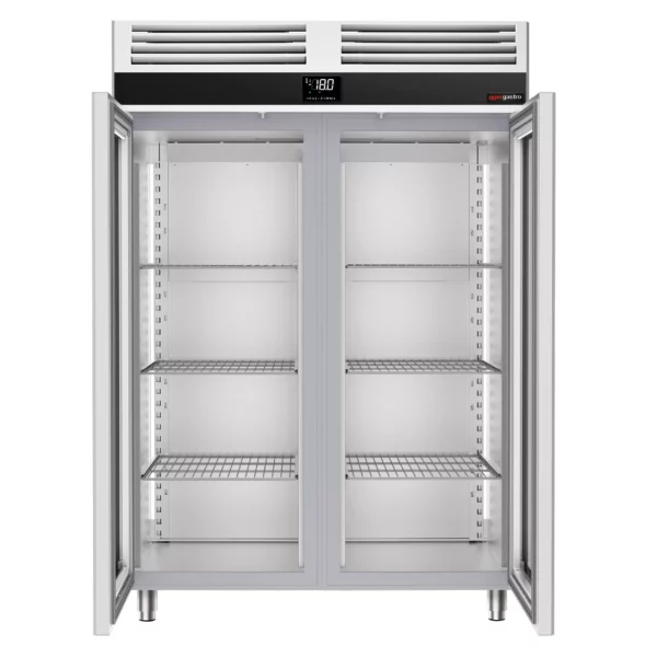 Mraznička PREMIUM - GN 2/1 - 1400 litrů - 2 skleněná dvířka - Image 7