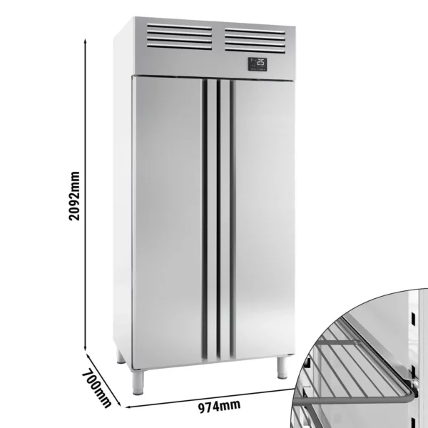 Mraznička PREMIUM PLUS - GN 1/1 - 745 litrů - se 2 dveřmi