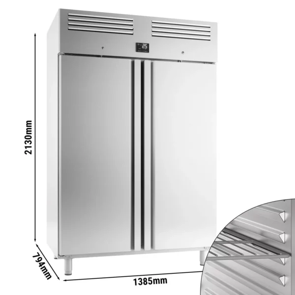 Mraznička PREMIUM PLUS - GN 2/1 - 1240 litrů - se 2 dveřmi