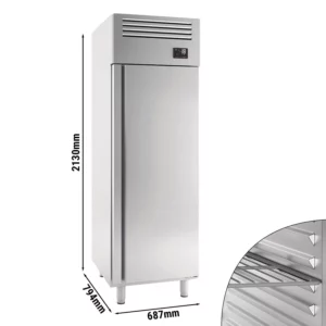 Mraznička PREMIUM PLUS - GN 2/1 - 560 litrů - s 1 dvířky
