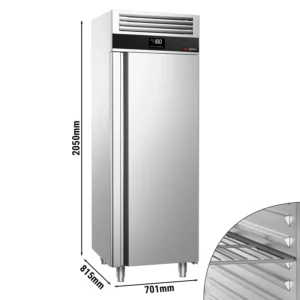 Mraznička PREMIUM - GN 2/1 - 700 litrů - s 1 dveřmi
