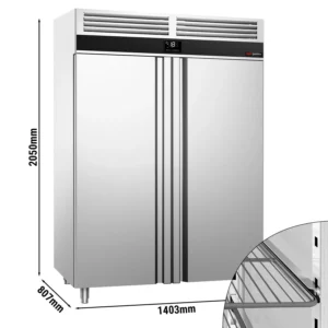 Mraznička PREMIUM - GN 2/1 - 1400 litrů - se 2 dveřmi