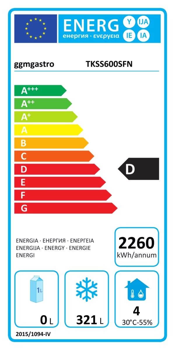 Úložný mrazák ECO - 600 litrů - s 1 dveřmi - Image 11