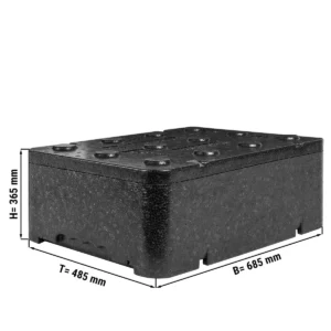 Termobox / Polibox - pro EN plechy - 685 x 485 x 365 mm