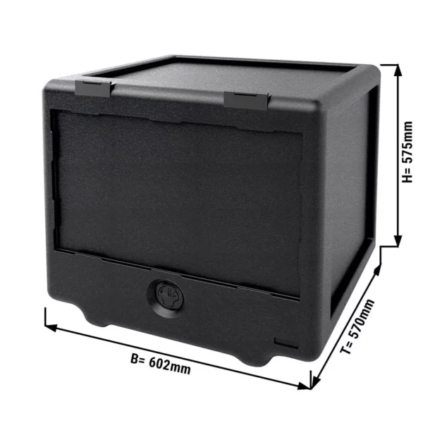 Termobox čelní nakladač | Kurýrní doručovací box | Polystyrenový box | Polibox - 100 litrů - Image 3