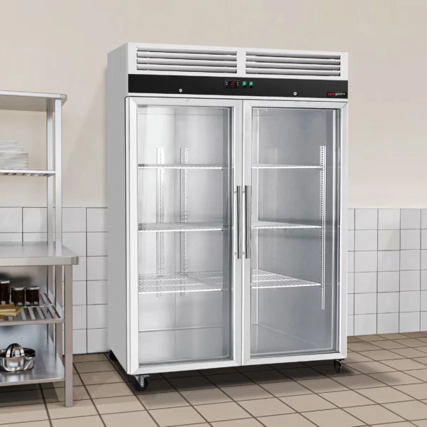 Mraznička ECO - 1200 litrů - se 2 skleněnými dveřmi - Image 7