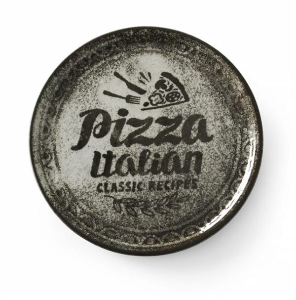 Talíř Recipe Collection Black na pizzu, HENDI, Černá, ø310mm - Image 3