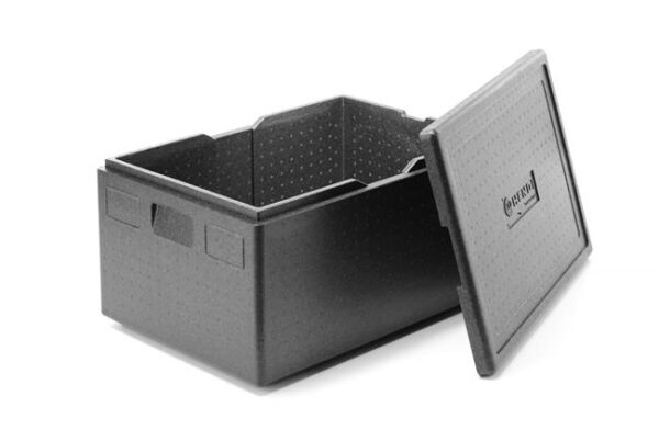 Tepelně izolační nádoba, HENDI, Kitchen Line, GN 1/1, 53L, Černá, 685x485x(H)260mm - Image 13