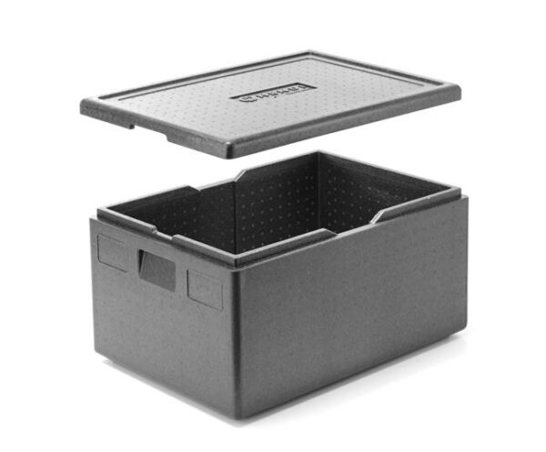 Tepelně izolační nádoba, HENDI, Kitchen Line, GN 1/1, 53L, Černá, 685x485x(H)260mm - Image 14