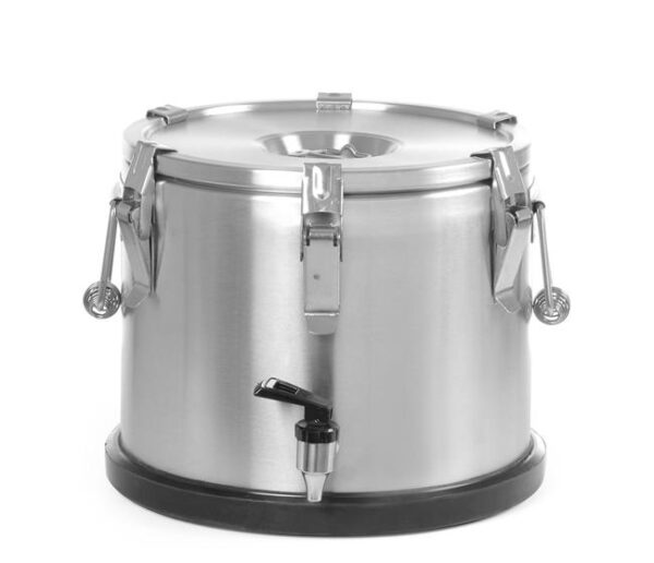 Termoska Profi Line pro přepravu potravin – s kohoutkem, HENDI, Profi Line, 10L, ø330x(H)220mm - Image 2