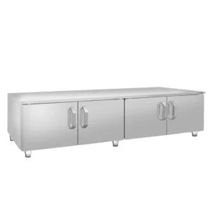 Nerezová spodní konstrukce - 1600mm - 4 dveře