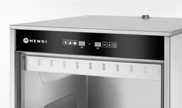 Myčka nádobí na tácky a hrnce 50x60 – elektronicky ovládaná, s dávkovačem čisticího prostředku a odtokovým čerpadlem, HENDI, napětí: 230 V, výkon: 5 kW, 230V/5000W, 595x730x(H)13 - Image 13