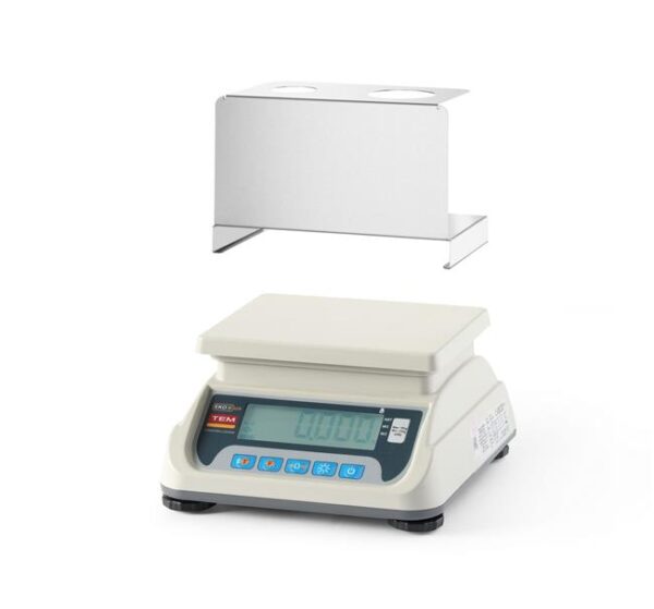 Váha na zmrzlinu s LCD displejem s portem RS232 a legalizací, HENDI, 255x264x(H)244mm - Image 2