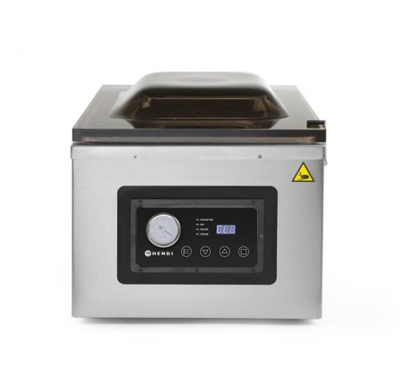 Vakuová balička Profi Line – komorová, HENDI, Profi Line, Svařovací lišta 410 mm, 230V/1100W, 510x625x(H)455mm - Image 6