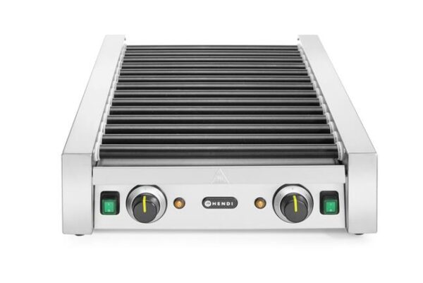 Válečkový ohřívač párků dvouzónový, HENDI, 11 válečků, 230V/1180W, 530x525x(H)180mm - Image 7