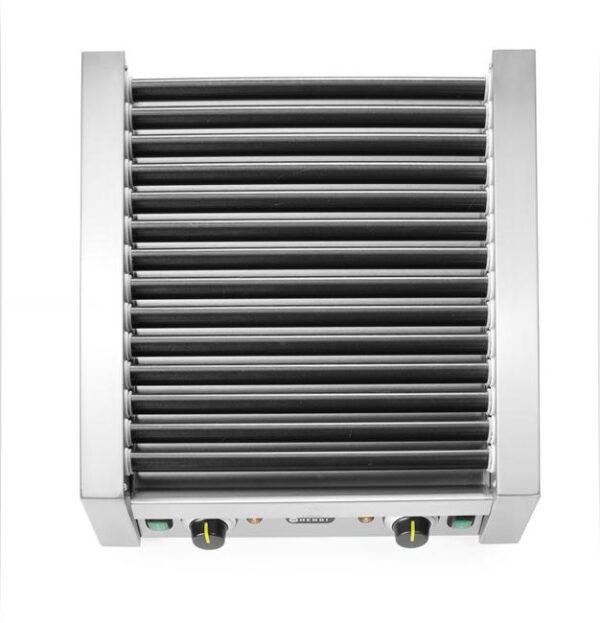 Válečkový ohřívač párků dvouzónový, HENDI, 11 válečků, 230V/1180W, 530x525x(H)180mm - Image 9