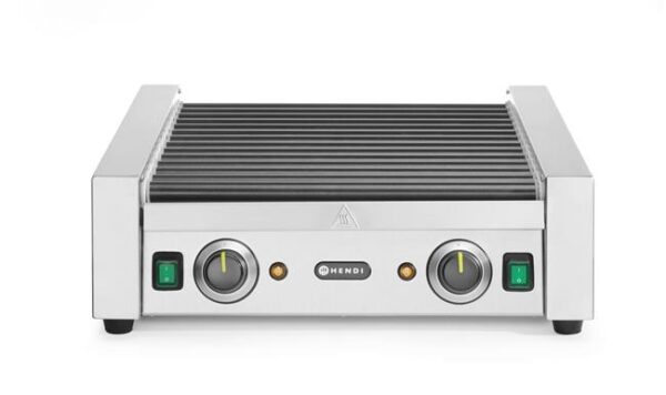 Válečkový ohřívač párků dvouzónový, HENDI, 11 válečků, 230V/1180W, 530x525x(H)180mm - Image 10