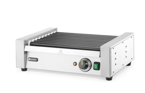 Válečkový ohřívač párků jednozónový, HENDI, 7 válečků, 230V/740W, 525x365x(H)176mm - Image 9