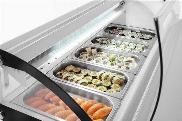 Chladící vitrína na sushi - 5 x GN 1/3 | Arktic 233757 - Image 11