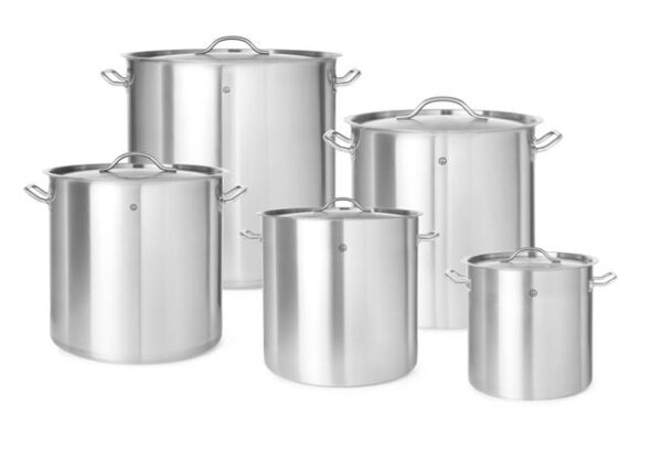 Vysoký hrnec – s poklicí, HENDI, Budget Line, 50L, ø400x(H)400mm - Image 5