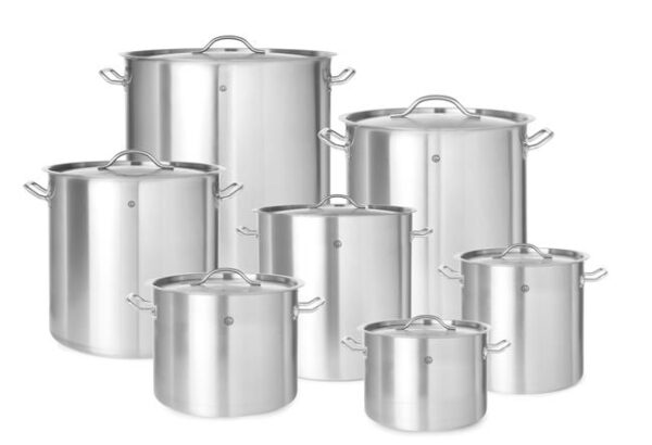 Vysoký hrnec – s poklicí, HENDI, Budget Line, 50L, ø400x(H)400mm - Image 8