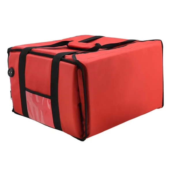 WarmBag/Pizzabag PRO - Vyhřívaná taška na doručení - na 6 krabiček na pizzu o rozměrech 40x40cm - červená - Image 6