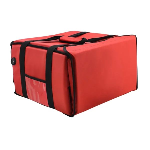WarmBag/Pizzabag PRO - Vyhřívaná taška na doručení - na 6 krabic na pizzu o rozměrech 45x45cm - červená - Image 6