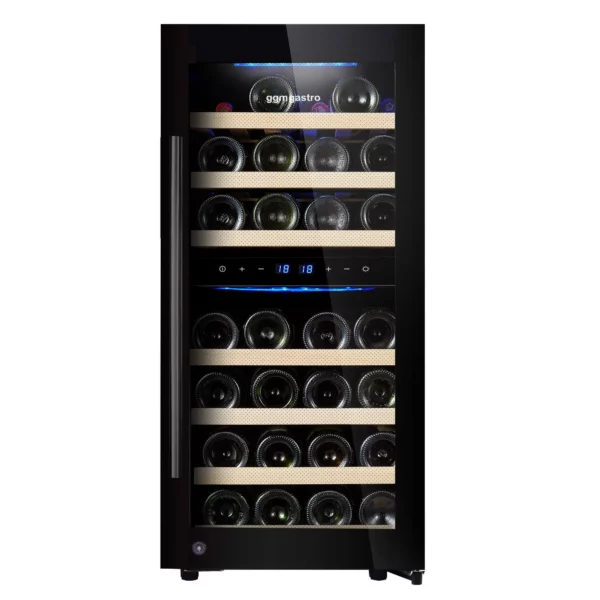 Chladnička na víno - 2 klimatické zóny - 100 litrů - max. 33 lahví - Image 9