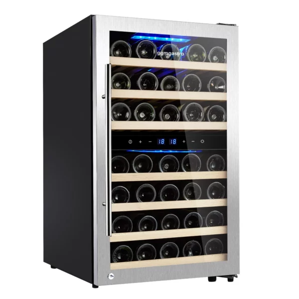 Chladnička na víno - 2 klimatické zóny - 120 litrů - max. 45 lahví - Image 6