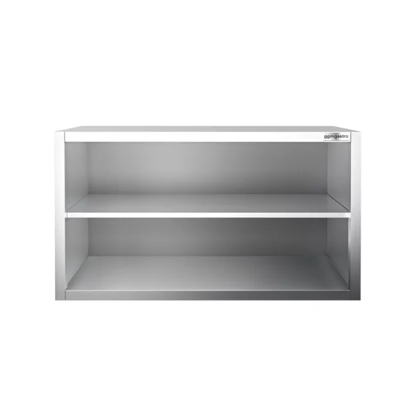 Nerezová nástěnná skříňka PREMIUM - 1000x400mm - bez posuvných dveří - výška 650mm - Image 6