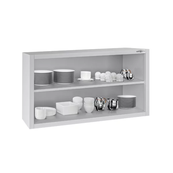 Nerezová nástěnná skříňka ECO - 1000x400mm - bez posuvných dveří - výška 650mm - Image 6