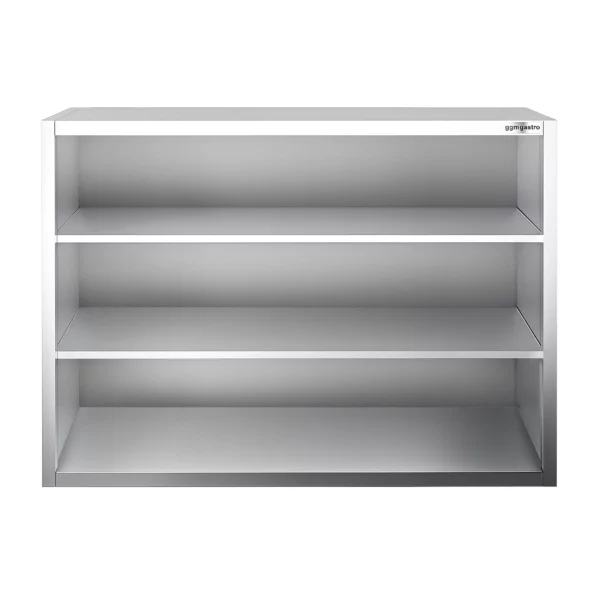 Nerezová nástěnná skříňka 1,2 m - bez posuvných dveří - výška 1,0 m - Image 6
