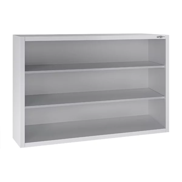 Nerezová nástěnná skříňka ECO - 1200 mm - bez posuvných dveří 1000 mm vysoká - Image 4