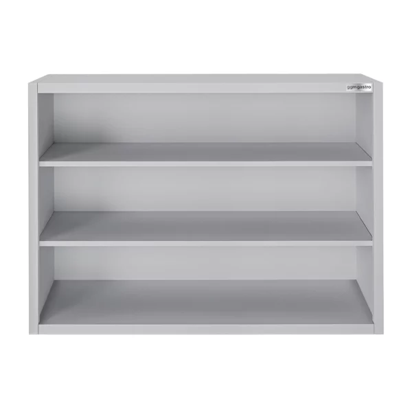 Nerezová nástěnná skříňka ECO - 1200 mm - bez posuvných dveří 1000 mm vysoká - Image 6