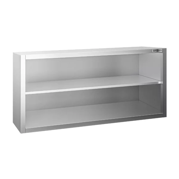 Nerezová nástěnná skříňka PREMIUM - 1200x400mm - bez posuvných dveří - výška 650mm - Image 4