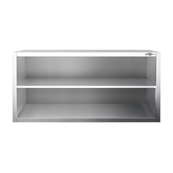 Nerezová nástěnná skříňka PREMIUM - 1200x400mm - bez posuvných dveří - výška 650mm - Image 6