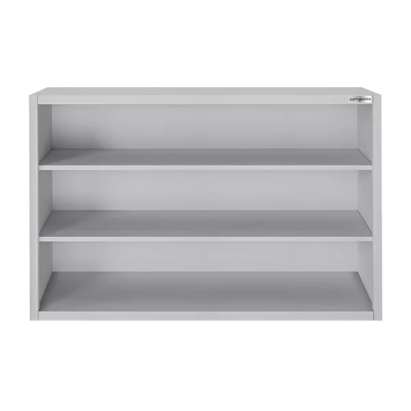 Nerezová nástěnná skříňka ECO - 1400 mm - bez posuvných dveří 1000 mm vysoká - Image 6