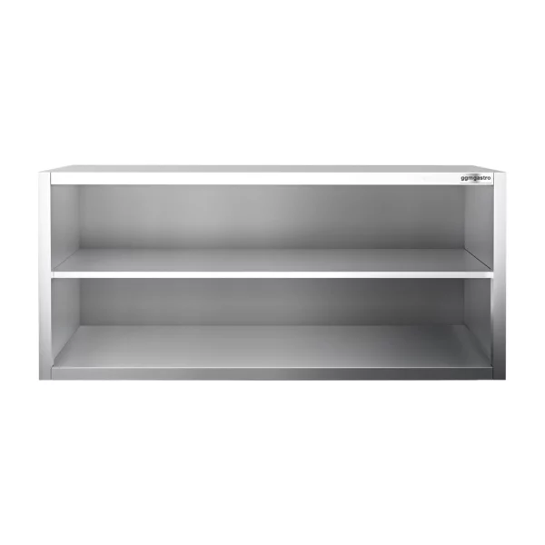 Nerezová nástěnná skříňka PREMIUM - 1400x400mm - bez posuvných dveří - výška 650mm - Image 6