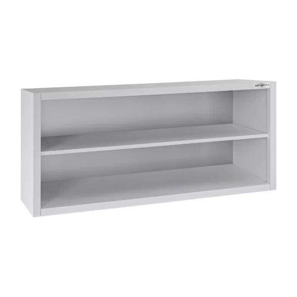 Nerezová nástěnná skříňka ECO - 1400x400mm - bez posuvných dveří - výška 650mm - Image 4