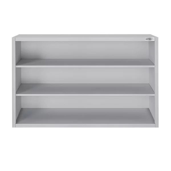 Nerezová nástěnná skříňka ECO - 1600 mm - bez posuvných dveří 1000 mm vysoká - Image 6