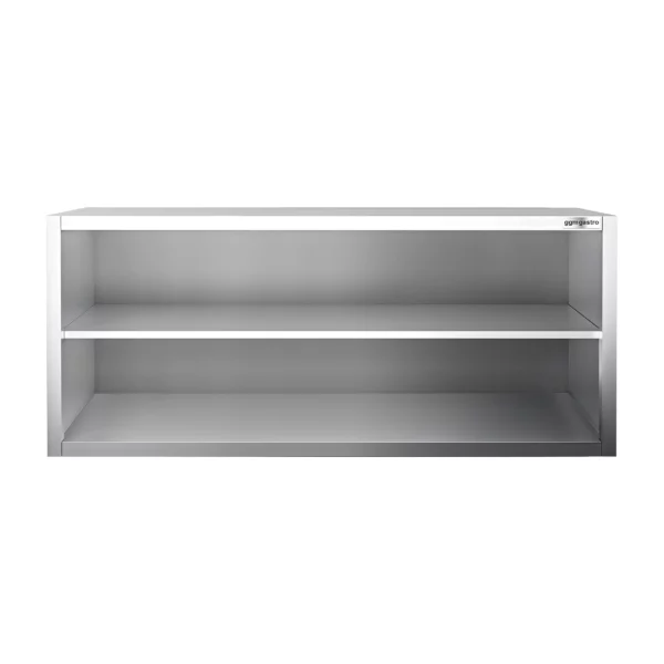 Nerezová nástěnná skříňka PREMIUM - 1600x400mm - bez posuvných dveří - výška 650mm - Image 6