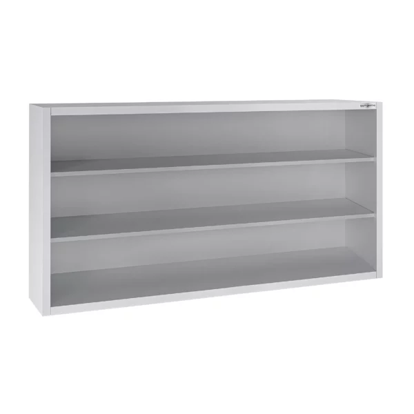 Nerezová nástěnná skříň ECO - 1800 mm - bez posuvných dveří 1000 mm vysoká - Image 4