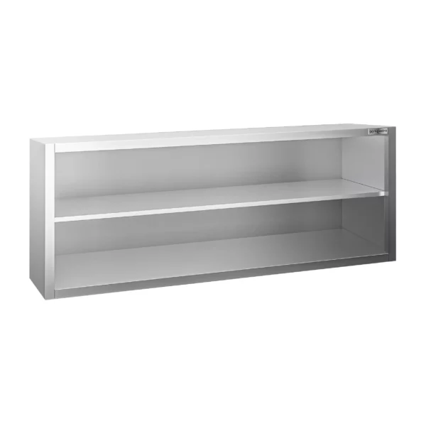 Nerezová nástěnná skříňka PREMIUM - 1800x400mm - bez posuvných dveří - výška 650mm - Image 4