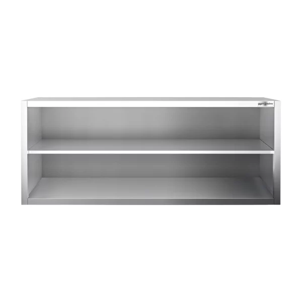 Nerezová nástěnná skříňka PREMIUM - 1800x400mm - bez posuvných dveří - výška 650mm - Image 6