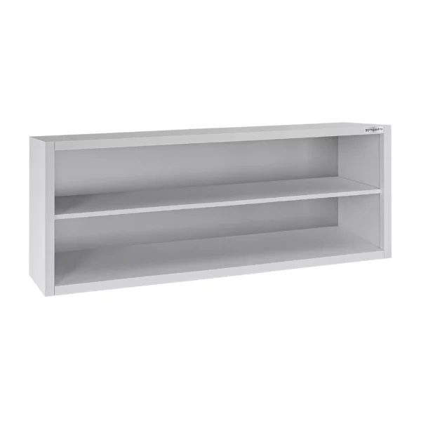 Nerezová nástěnná skříňka ECO - 1800x400mm - bez posuvných dveří - výška 650mm - Image 4