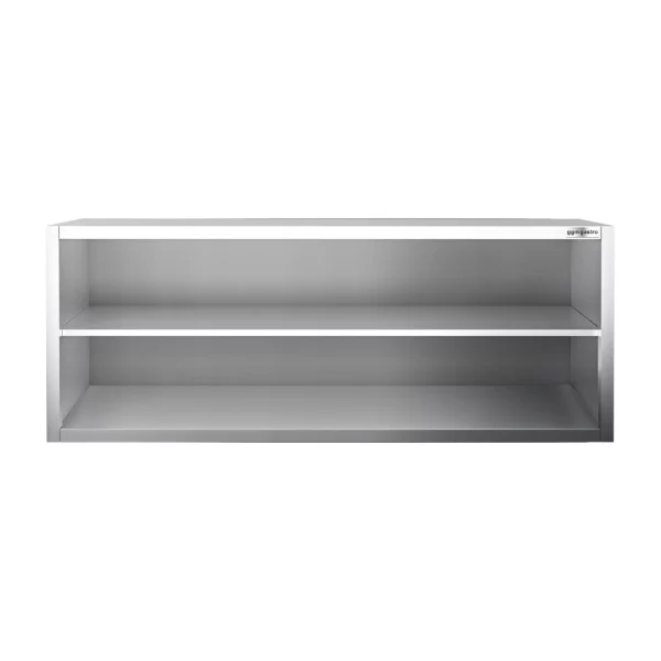 Nerezová nástěnná skříňka PREMIUM - 2000x400mm - bez posuvných dveří - výška 650mm - Image 6