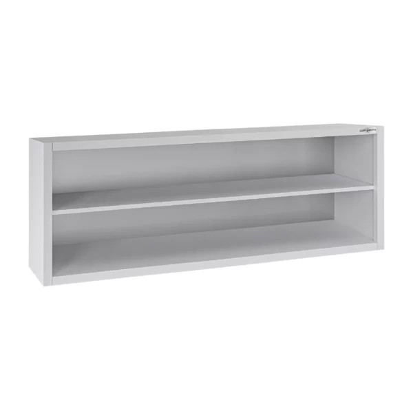 Nerezová nástěnná skříňka ECO - 2000x400mm - bez posuvných dveří - výška 650mm - Image 4