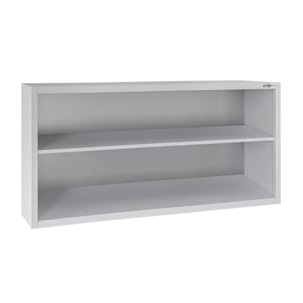 Nerezová nástěnná skříňka ECO - 2000 mm - bez posuvných dveří 800 mm vysoká - Image 4