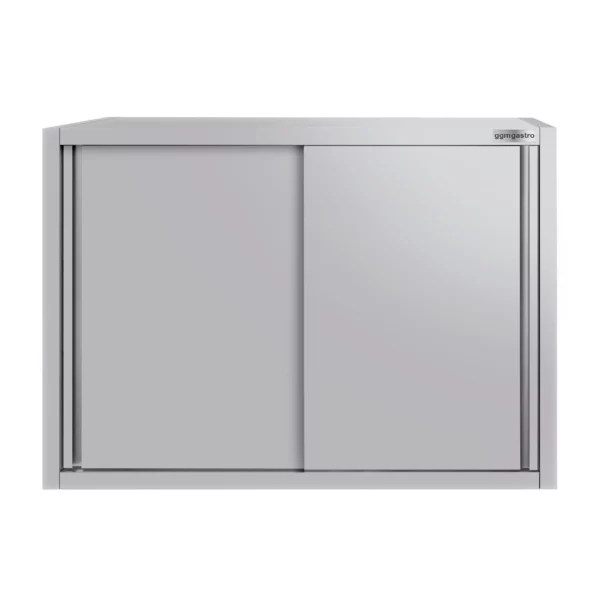 Nerezová nástěnná skříňka ECO - 1000 mm - s posuvnými dveřmi 800 mm vysoká - Image 7